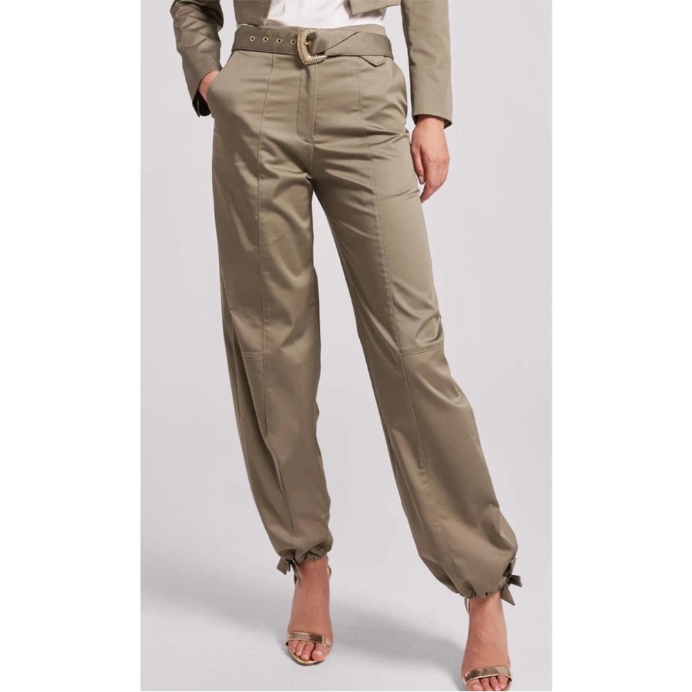 Generation Love Brandi Olive Gabardine Pants